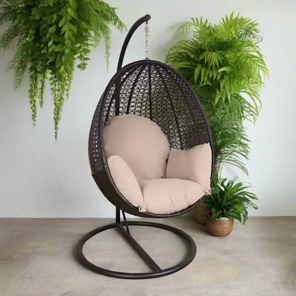 DIAMOND EGG CHAIR WITH CUSHION