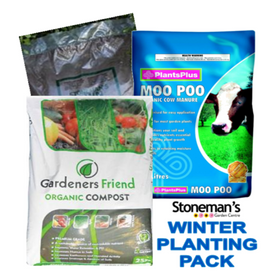 moo poo compost loam winter planting pack