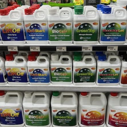 macroboost range fertilisers weeders and feeders