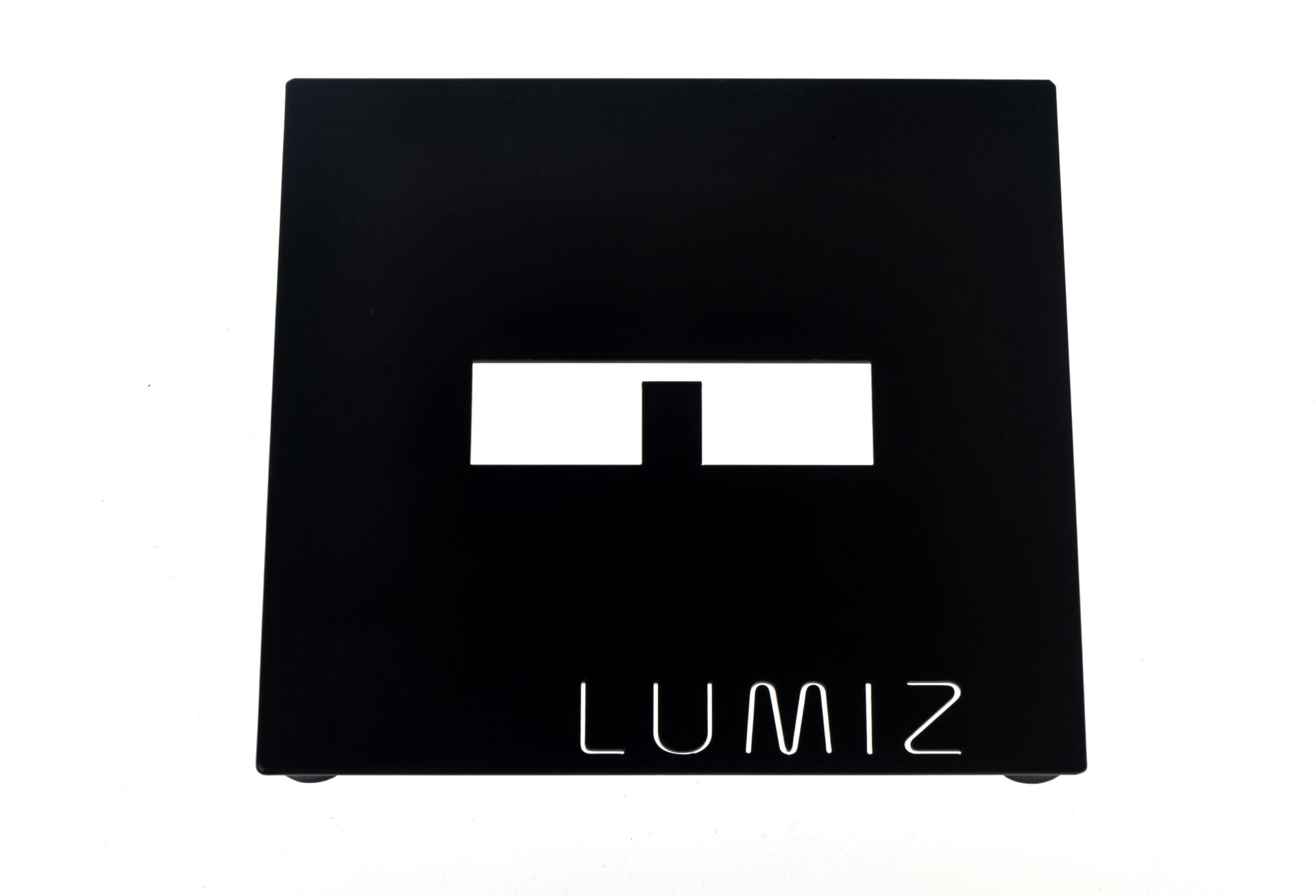Solar Lantern Base 20cm Black