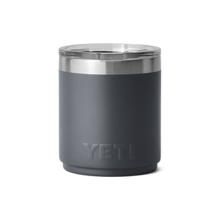 RAMBLER 10 OZ LOWBALL CHARCOAL