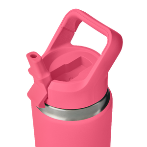 RAMBLER BOTTLE STRAW CAP TROP PINK