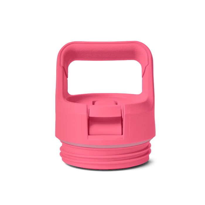 RAMBLER BOTTLE STRAW CAP TROP PINK