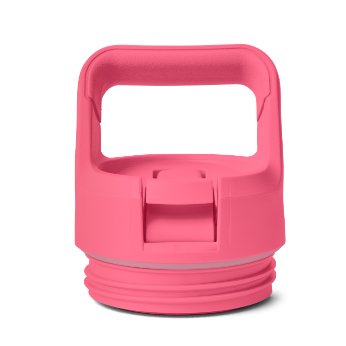 RAMBLER BOTTLE STRAW CAP TROP PINK