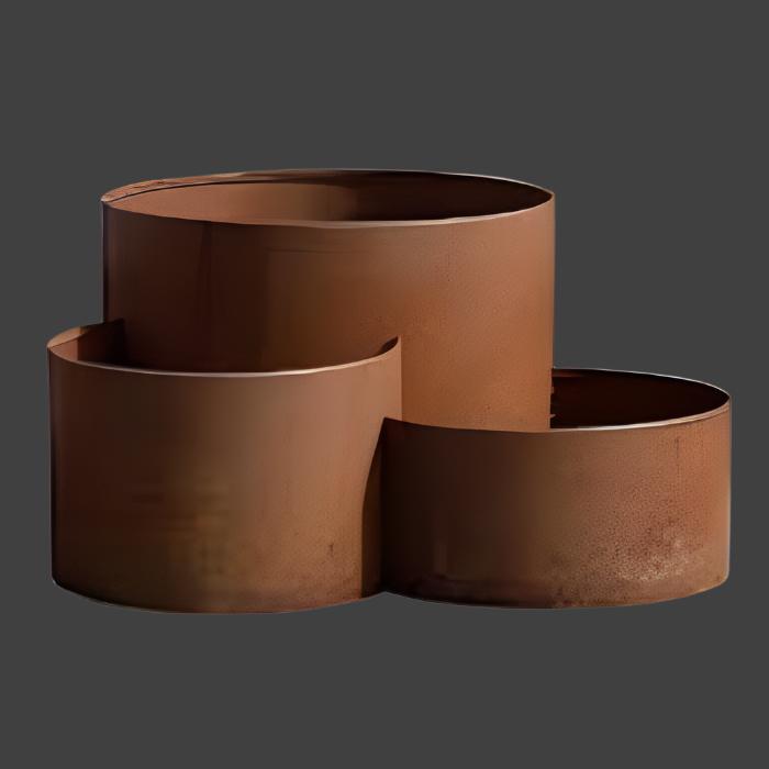 3 TIER PLANTER 390 X 777MM REDCOR