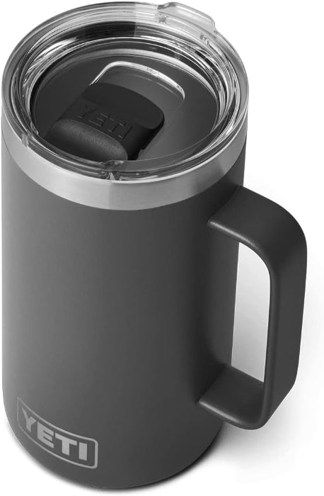 RAMBLER MUG 24OZ CHARCOAL