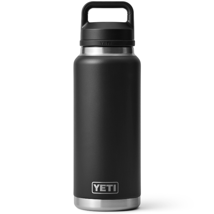 RAMBLER 36 OZ BLACK CHUG CAP BOTTLE V2