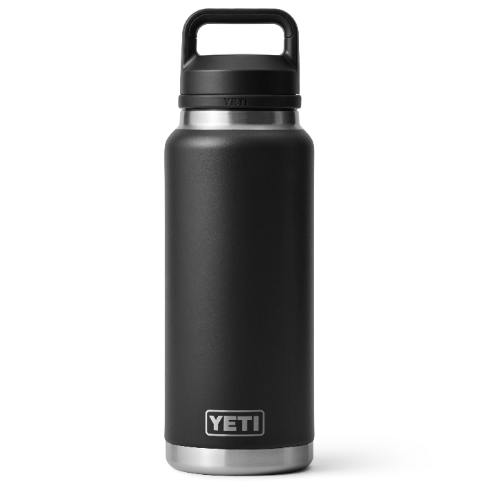 RAMBLER 36 OZ BLACK CHUG CAP BOTTLE V2