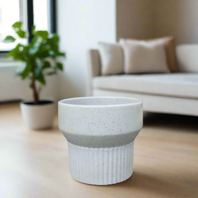 botany ecru pot lge white