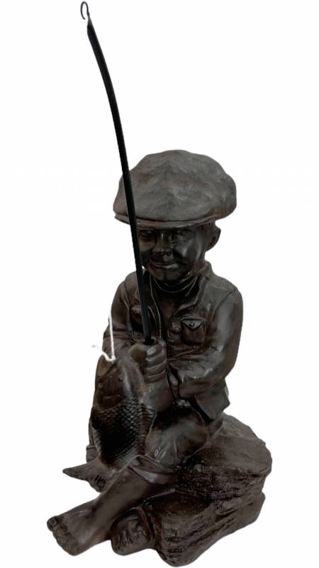 FISHING BOY STATUE