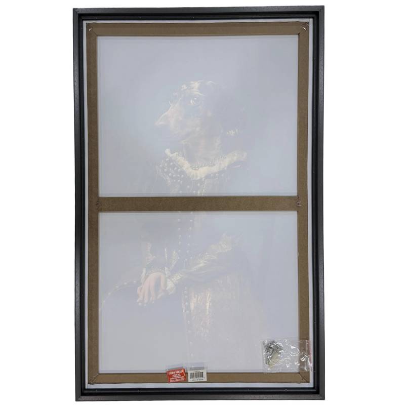 REGAL DOG CANVAS