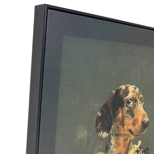 REGAL DOG CANVAS