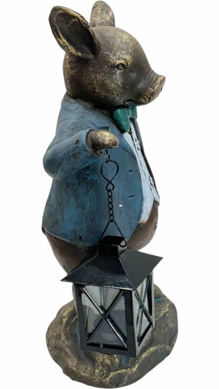 PIG LANTERN DECOR