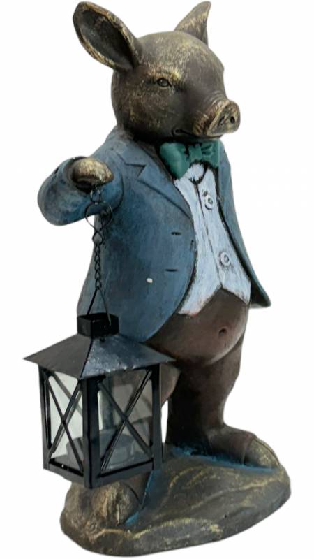 PIG LANTERN DECOR