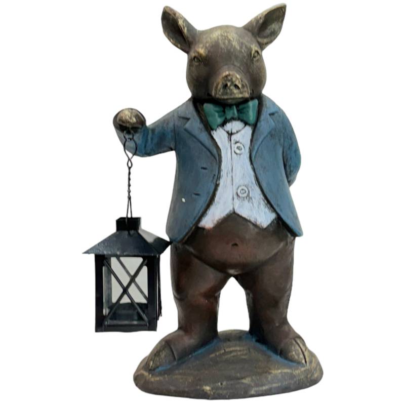 PIG LANTERN DECOR
