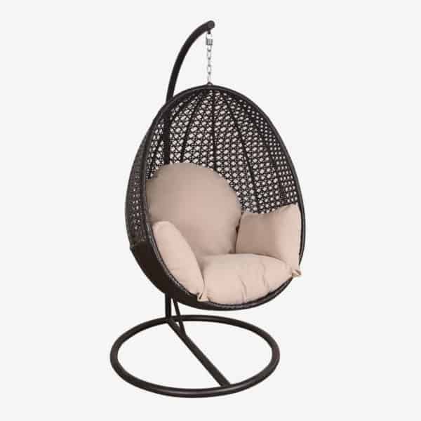 LARGE POD CHAIR WITH CUSHION