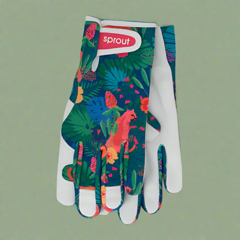 cheetah sprout gloves