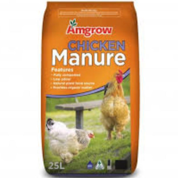 chicken manure bagged