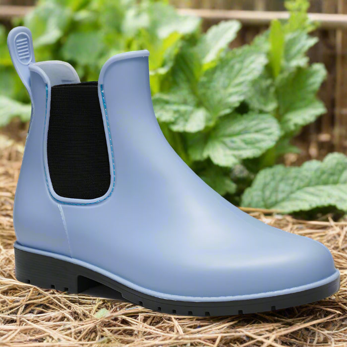 Sloggers powder blue Adele boots