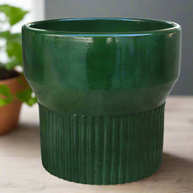 stylish modern indoor ceramic plant pot