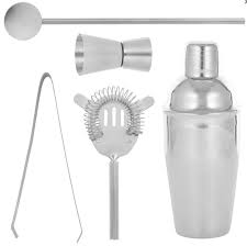 SILVER COCKTAIL SET