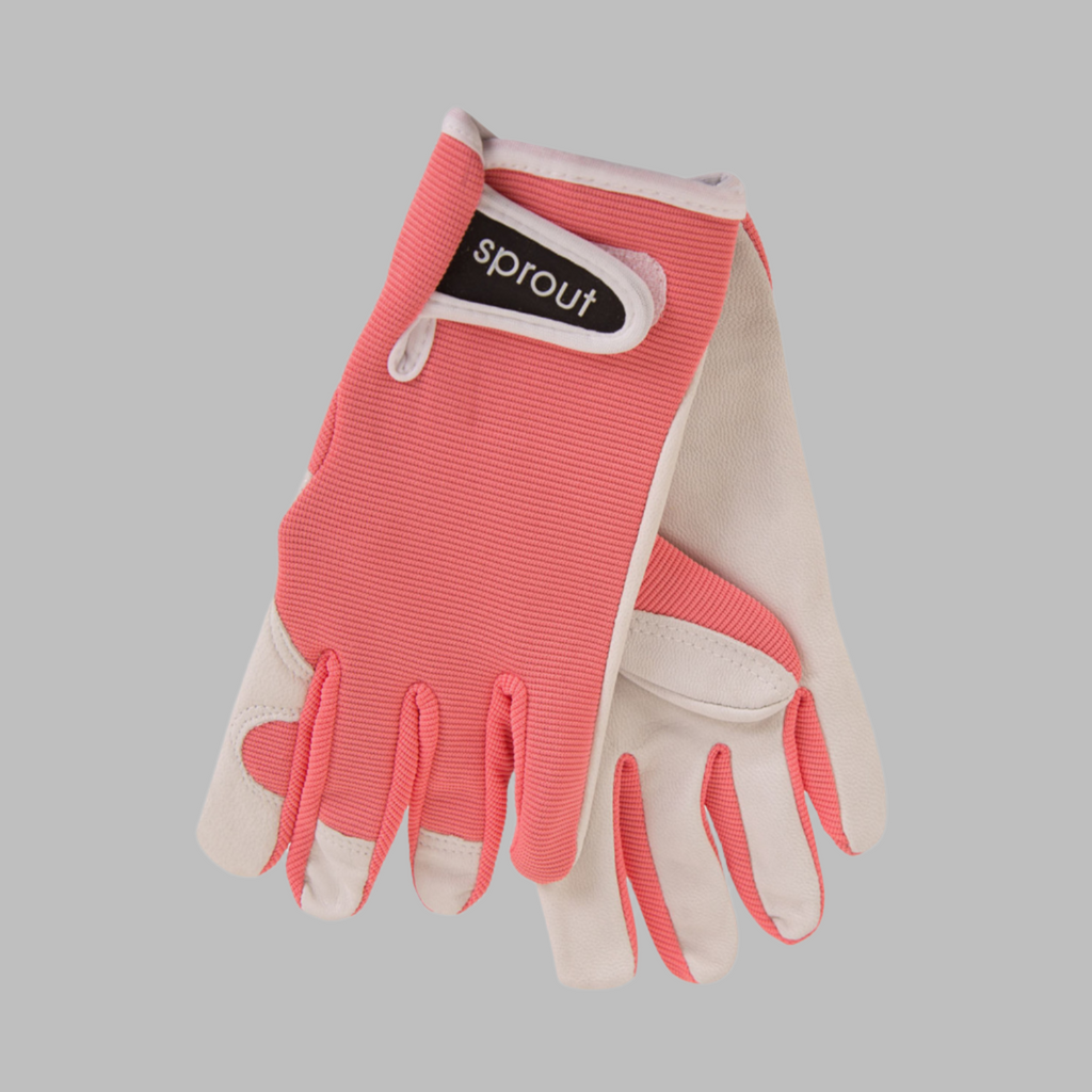 coral gloves