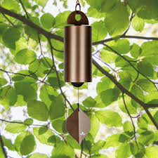 ANTIQUE COPPER HEROIC WINDBELL
