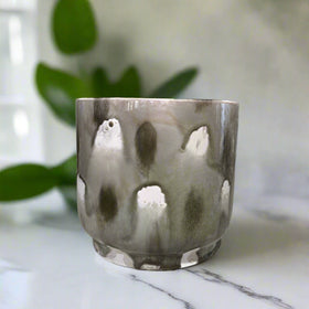 Large Griffin ceramic pot