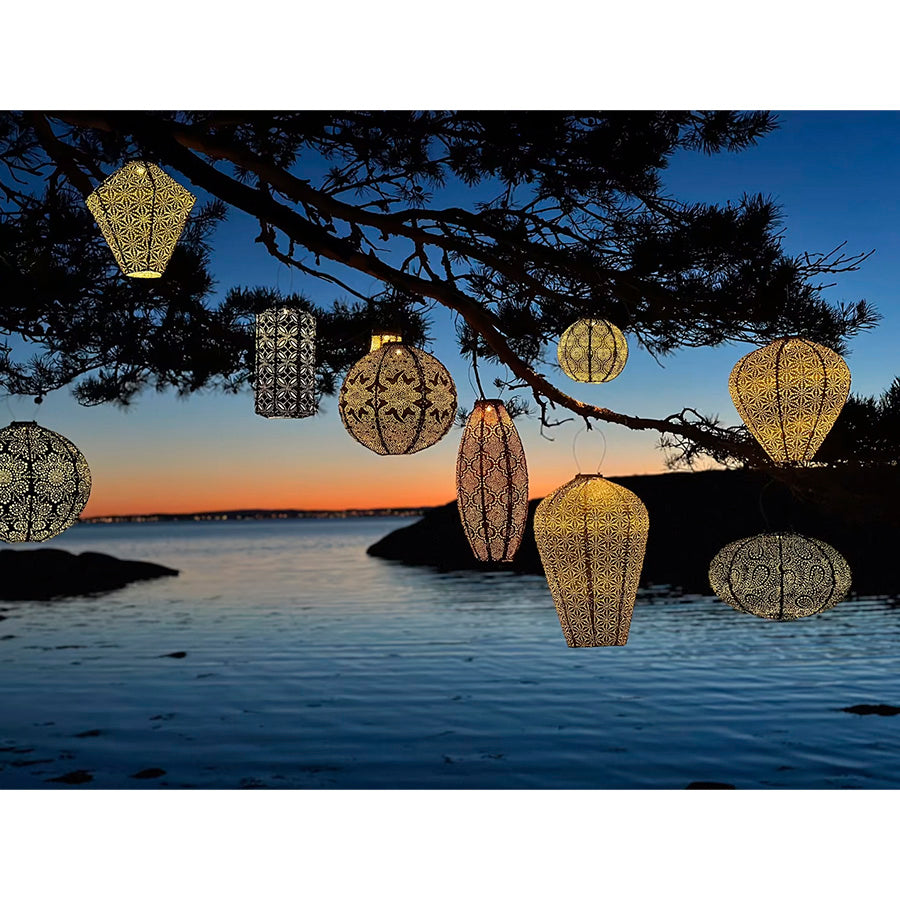 Solar Lantern Balloon XL Sage Green