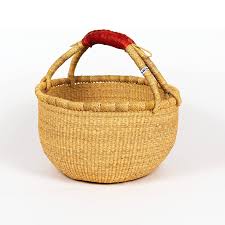 MINI ELEPHANT GRASS BASKET ASSTD