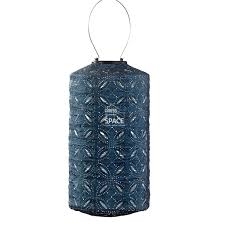 Solar Lantern Cylinder 18cm Petrol