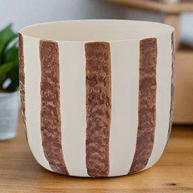 Stylish ceramic plant pot