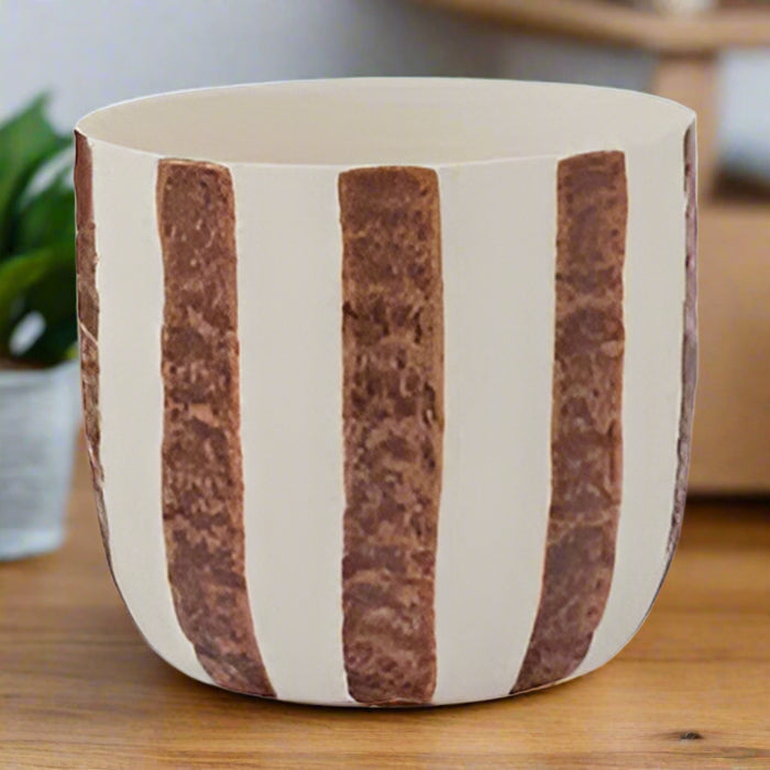 Stylish ceramic plant pot
