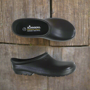 SLOGGERS PREMIUM SHOE WOMENS BLACK SIZE 8