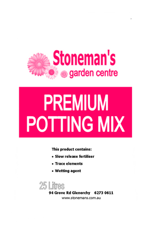 POTTING MIX - STONEMANS PREMIUM 25LT