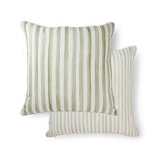 TAYLOR SAGE STRIPED CUSHION