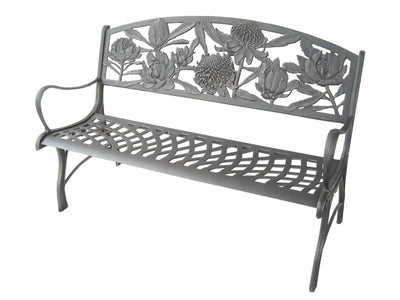BENCH WARATAH CAST IRON