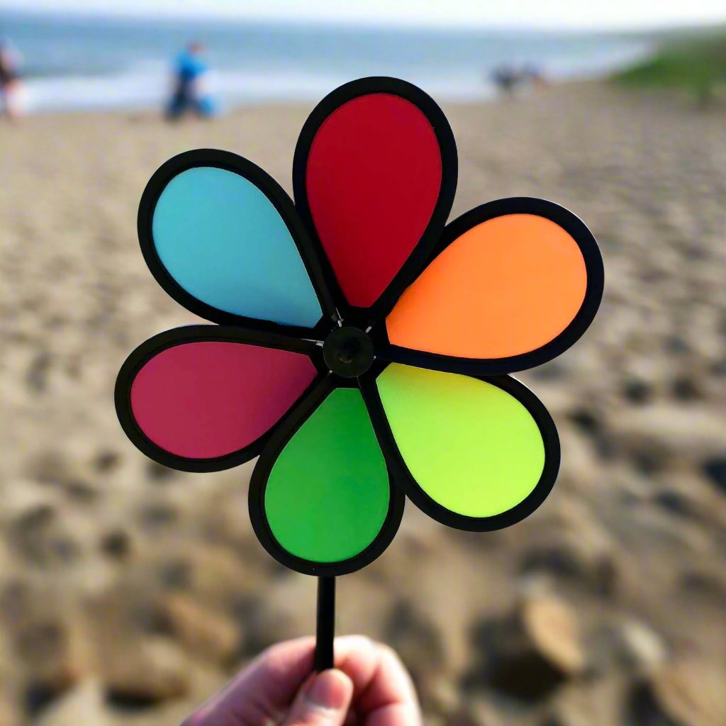 RAINBOW FLOWER WINDMILL