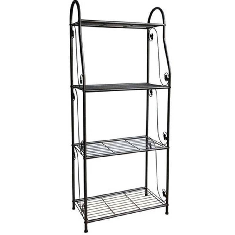 PLANT STAND 4 SHELF WIDE