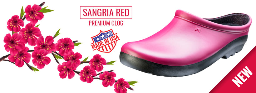 SLOGGERS PREMIUM SHOE WOMENS SANGRIA RED SIZE 8