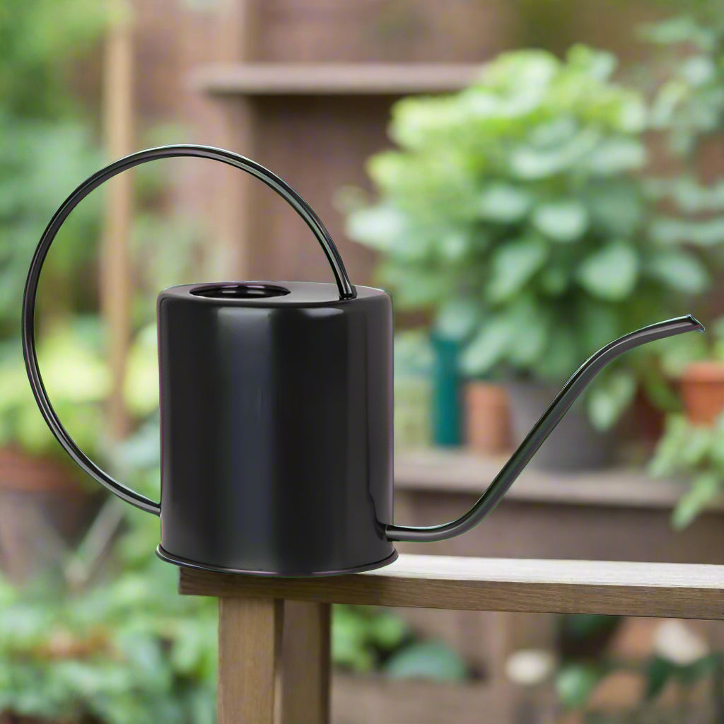 BLACK WATERING CAN