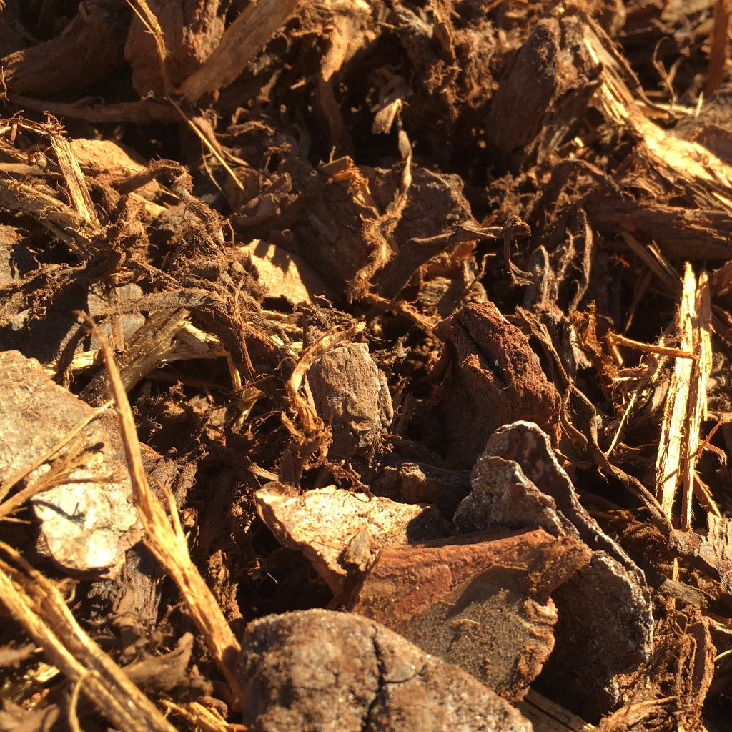 PINE BARK MEDIUM COARSE PER 1/4M3 SCOOP