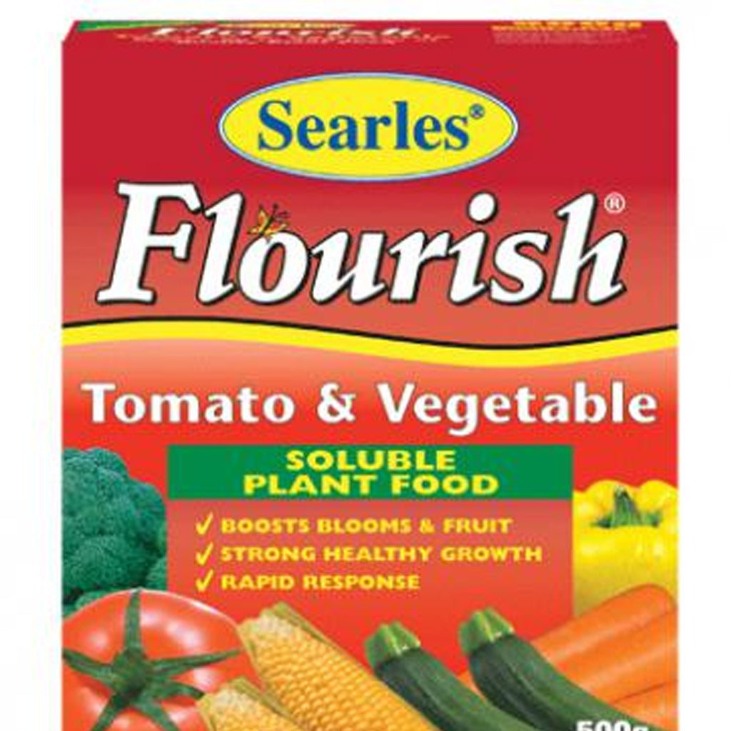 FERTILISER FLOURISH TOMATO & VEG 500GM