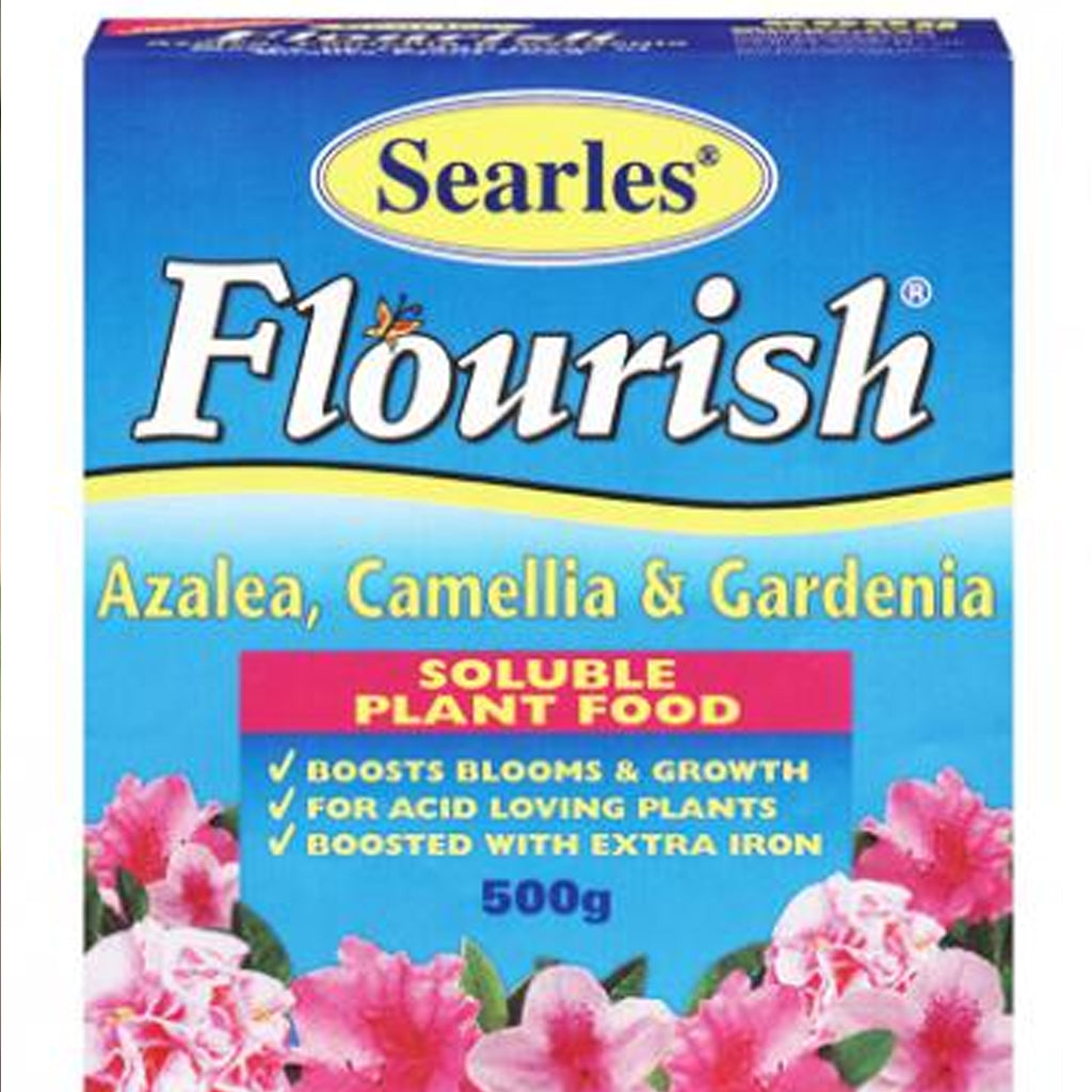 FERTILISER FLOURISH AZALEA CAMELLIA 500GM