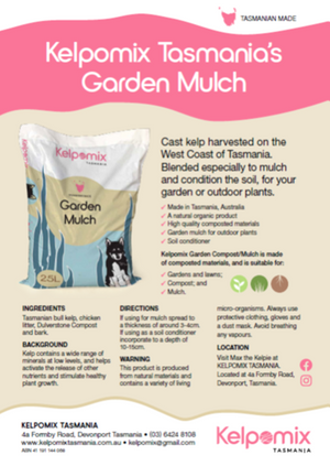 MULCH - KELP MIX MULTI VALUE PACK 3 BAGS FOR $22