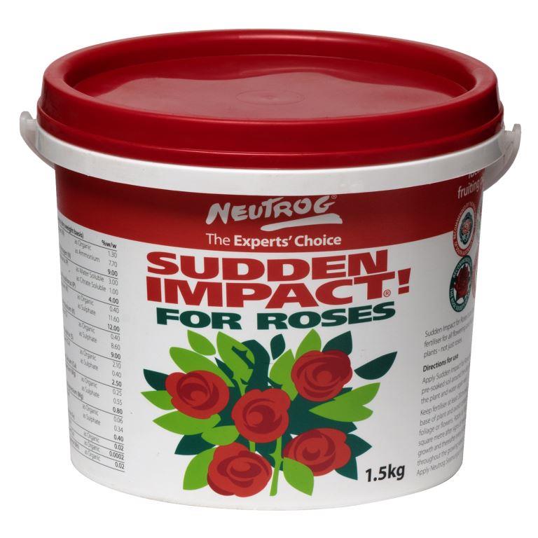SUDDEN IMPACT FOR ROSES 1.5KG