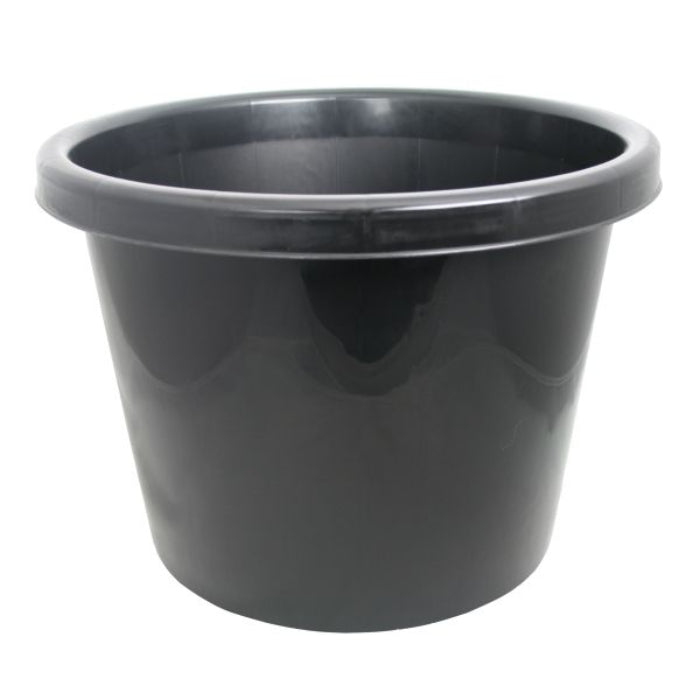 BLACK GROWERS POT 420MM